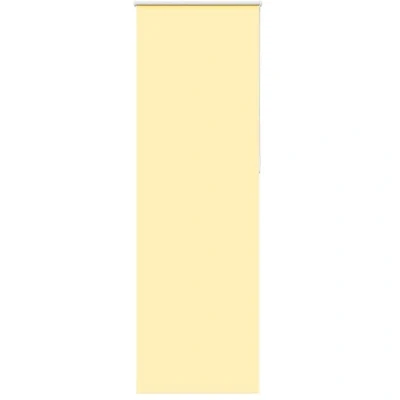 Image of vidaXL Blackout Roller Blind, 85 x 210 cm, Fabric Width 81 Day and Night Curtain, Kitchen Blind