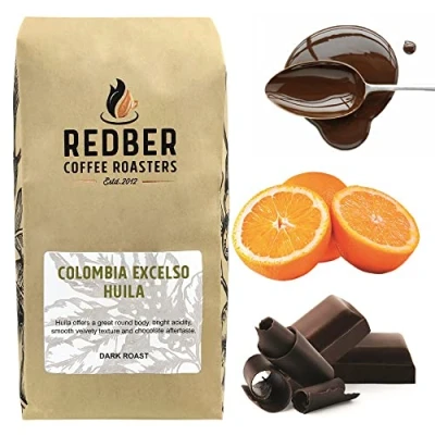 Image of Redber Colombia Excelso Huila Filter/Ground Coffee (Dark Roast) (1kg)
