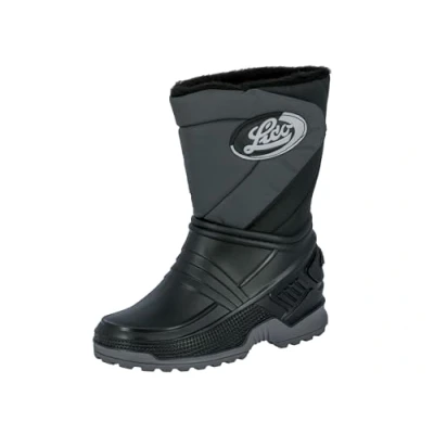 Image of Lico Terra Rain Boot, Black Grey, 9 UK Child