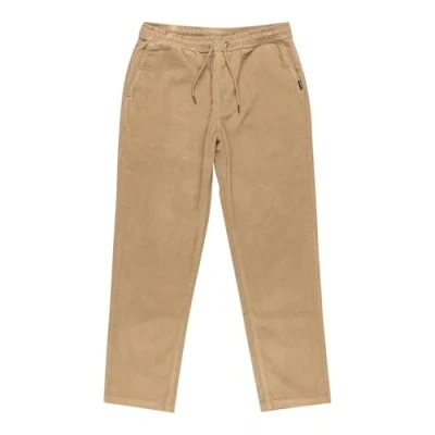 Image of Quiksilver Corduroy Pants Taxer Regular Cord Pant Men&#039;s Beige S