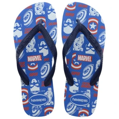 Image of Havaianas Top Marvel Logomania Captain America 33/34