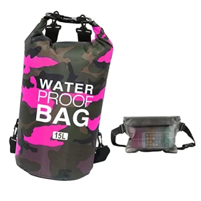 Image of Idefair Waterproof Dry Bag, Floating Backpack Beach Bag Lightweight Sack for The Beach, Boating, Fishing, Kayaking, Swimming, Rafting,Camping 5L 10L 15L 20L 30L