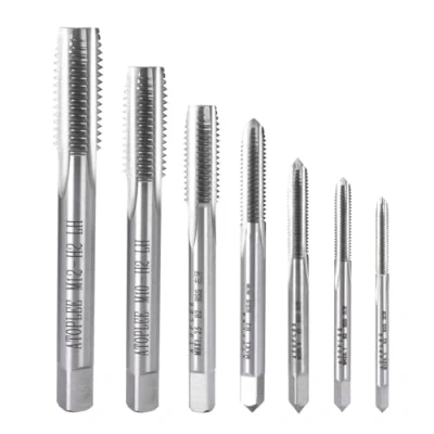 Image of ATOPLEE 7pcs Metric HSS 6542 Left Hand Thread Tap Set, M3 M4 M5 M6 M8 M10 M12