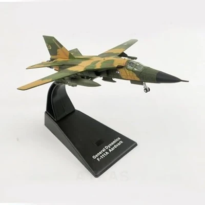 Image of AirModels F 111 Aardvark Diecast Aircraft Model 1/144 Scale Plane Toy Collectable Gift