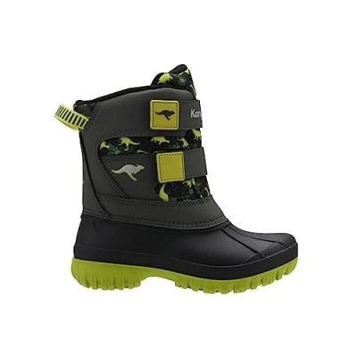 Image of KangaROOS Men&#039;s K pe Snooze RTX Snow Boot, Military Green Limetta, 5 UK