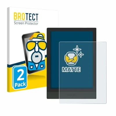 Image of brotect Screen Protector Anti Glare compatible with Onyx Boox Poke 3 (2 Pack) Matte, Fingerprint Protection Film