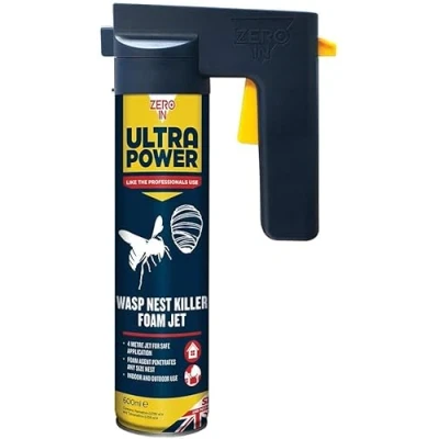 Image of Zero in Fast Action Ultra Power Wasp Nest Killer Foam Jet 600ml (ZER556) (1 x 600ml)