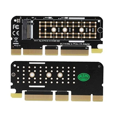 Image of Diyeeni Mounting Board, PCENVME N05 M.2 NGFF to PCIE, PCI E X16 Adapter for Hard Drive with Standard Express or NVME