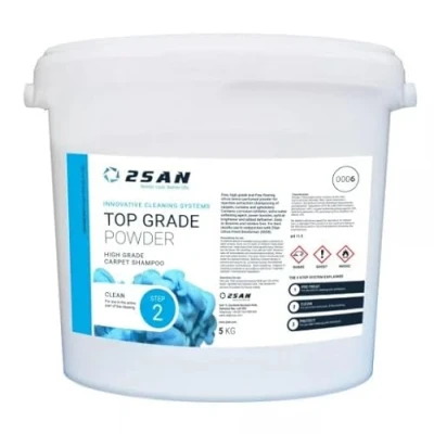 Image of 2SAN Top Grade Powder for cleaning carpets, curtains, and upholstery., 5.00 kg (Pack of 1), white
