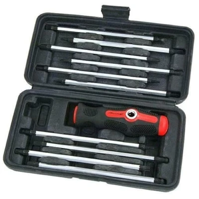 Image of Neilsen, Boxed Screwdriver Set. 11pc Straight &amp; T Bar Handle (Genuine Neilsen CT4802)