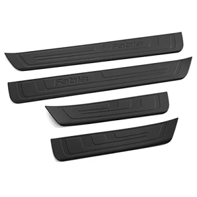 Image of Skoda KDA700001 Door Sill Trim with Fabia Lettering Black