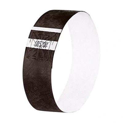 Image of SIGEL EB215 Event Wristband, soft, 25.5 x 2.5 cm, Black, 120 Pieces