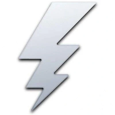 Image of Super Cool Creations Lightning Bolt Mirrors 20cm x 14cm