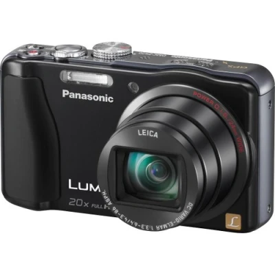 Image of Panasonic Lumix ZS20 14.1 Megapixel High Sensitivity MOS Digital Camera with 20x Optical Zoom Black (Renewed)