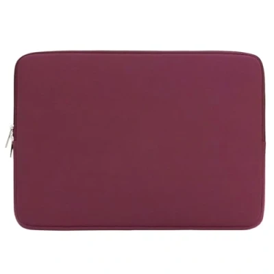 Image of RAINYEAR 14 Inch Laptop Sleeve Protective Case Soft Lining Padded Zipper Cover Carrying Bag Compatible with 15&quot; Macbook Air M2 2023 A2941 14&quot; Notebook Computer Tablet Ultrabook Chromebook(Red)