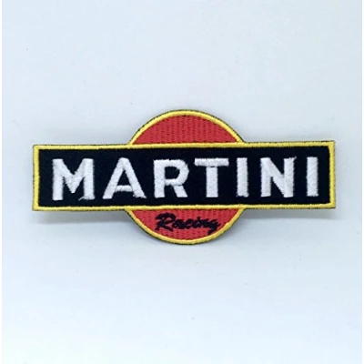 Image of GK Fabric Applique Patch, 11cm x 5cm, Self Adhesive, Sewing, Iron On, Modern, Sports, Rectangular, 1 Piece, on Patch