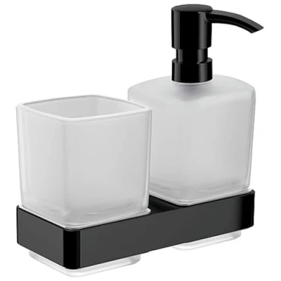 Image of Emco Soap Dispenser, Black, Wandmontage