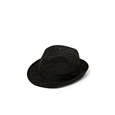 Image of ESPRIT Men&#039;s 043ea2p301 Panama Hat, 001/Black, L