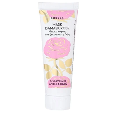 Image of KORRES Natural Damask Rose Overnight Anti Fatigue Mask