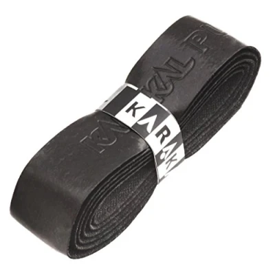 Image of Karakal PU Super Grip Self Adhesive Tape for Badminton, Squash, Tennis, Hockey Stick or Ice Pack of 5 24 Assorted Colours, Black , 2 Grips