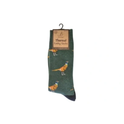 Image of Bartleby Funky Thermal Socks Pheasant