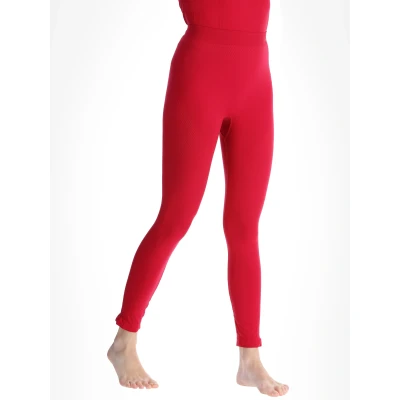 Image of FALKE Women&#039;s Warm Long W TI Functional Yarn Quick Dry 1 Piece Base Layer Bottom, Red (Red 8644) new eco friendly, L