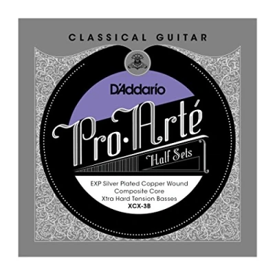 Image of D&#039;Addario XCX 3B Pro Arte EXP Silver and Copper Plated Bass String Set