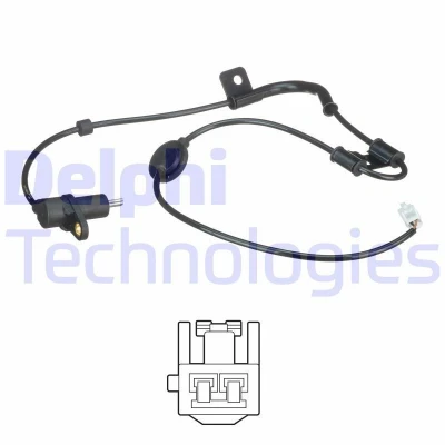 Image of 956902C000 ABS sensor DELPHI SS20526 Passive 1020mm HYUNDAI: Coupe II