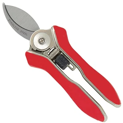 Image of Darlac Mini Bypass Pruner Stainless Steel Blades Ideal for Flower Arranging and Fine Pruning Fits in Your Pocket