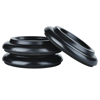 Image of KingPoint Hardwood Grand Piano Caster Cups 6 Colors Set of 3 Furniture Leg Pads Protection