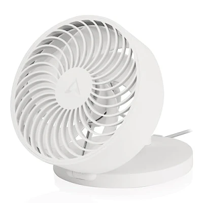 Image of ARCTIC Summair Foldable USB desk fan, A connection, 120 mm connection cable, stepless adjustable 600 2800 rpm White