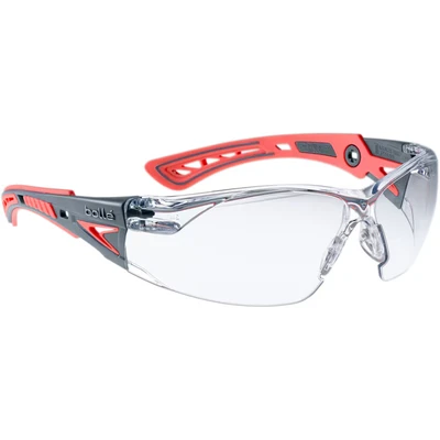 Image of Bolle RUSH with Clear Lenses Protecting against UVA/UVB, impact, and fog RUSHPSPSIS