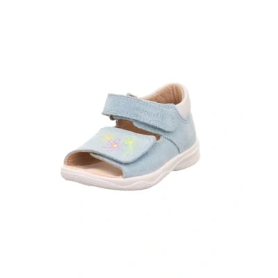 Image of Superfit Boy&#039;s Girl&#039;s Polly Sandal, Light Blue Silver 8400, 2 UK Child