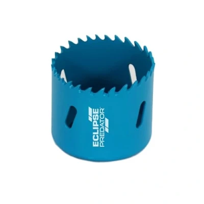 Image of Eclipse Professional Tools EBVP 52 52mm Predator HSS Bimetal Holesaw, Exceptional Cutting Performance on Steel, Cast Iron, Brass, Bronze, Aluminium, Plastic and Woods, Arbor Not Supplied