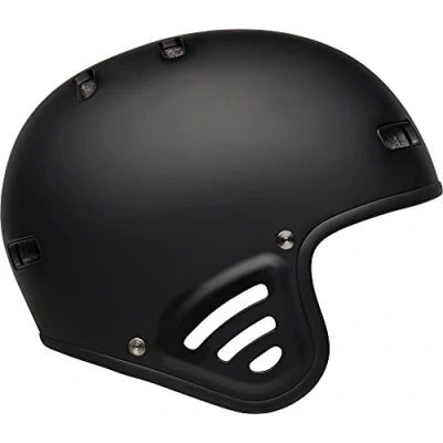 Image of Bell Racket Dirt/Skate Helmet 2021: Solid Matte Black S 51 55cm