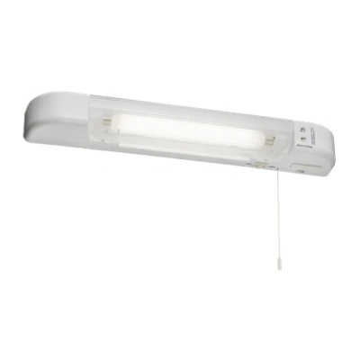 Image of KnightsBridge 230V IP20 6W LED Shaver Light with Dual USB Charger White