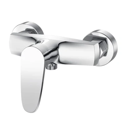 Image of Hanstore Shower Mixer Valve Wall Mounted, Faucet, Single Lever Bar, 304 Stainless Steel Faucets for Bathroom, G1/2, Chorme Finished