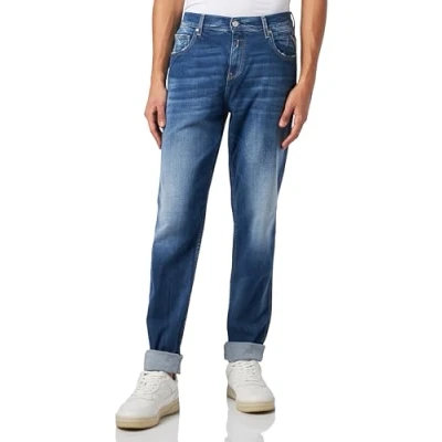 Image of REPLAY Adult M1030 Sandot Bio Jeans, Medium Blue 009 2, 29W / 30L