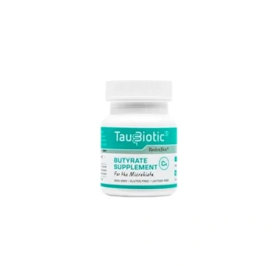 Image of TauBiotic® 30 caps. by RedoxBox® Butyrate (tributyrin) Gut Microbiota &amp; Digestion Support.