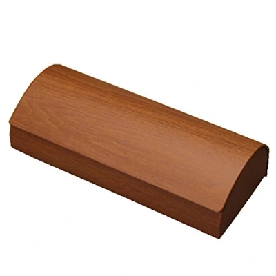 Image of Hard Spectacle Case made of Original Wood for Reading Glasses Outdoor Adults and Children, black, 17cm X8cm X 5cm
