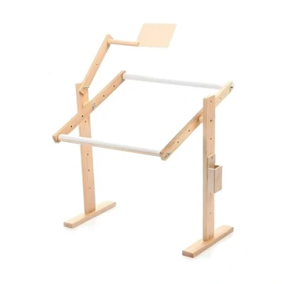Image of Trintion Cross Stitch Frame 30 x 40 50cm Adjustable Embroidary Easel Wood Solid Rack Tool for Silk Painting Needlework