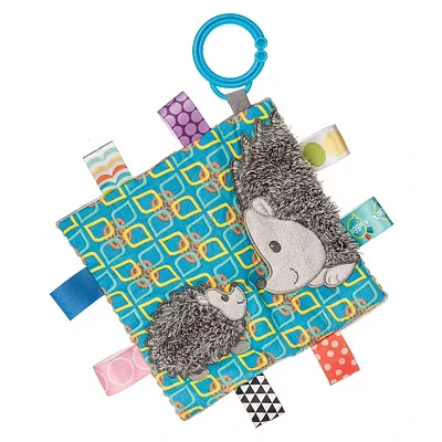 Image of Mary Meyer 40201 Taggies Crinkle Me Baby Toy, Heather Hedgehog, Multicolour