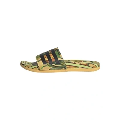 Image of adidas Performance Adilette Comfort Pool slides semi spark core black spark, Women&#039;s, Size: 4, Synthetics