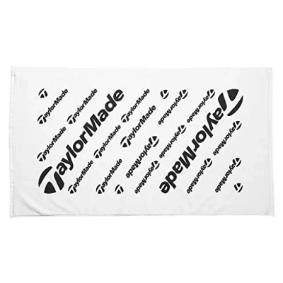 Image of TaylorMade Tour Golf Towel ,White