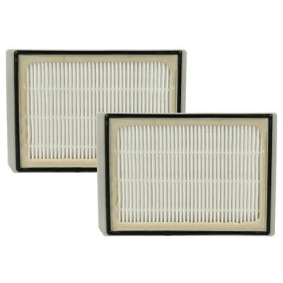 Image of vhbw 2x Vacuum Cleaner Filter compatible with Kärcher VC 5200, 5300, SV 1902, 7, 1905, 7 (white) HEPA Filter, Allergy