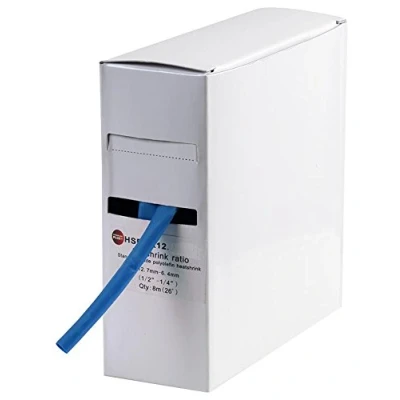 Image of Pro Power HSBOX4.8BLUE 4.8 mm Heatshrink Tubing, Blue, 12 m
