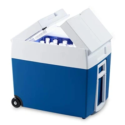 Image of Mobicool MT48W AC/DC Thermoelectric Coolbox, Mini Fridge 48 Litre Metallic Blue, 12/230 V