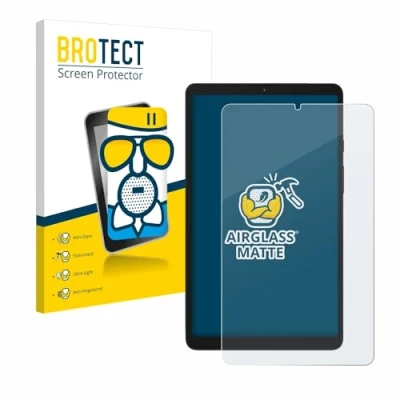 Image of brotect Anti Glare Glass Screen Protector Matte compatible with Samsung Galaxy Tab A9 WiFi Scratch 9H Protection Film