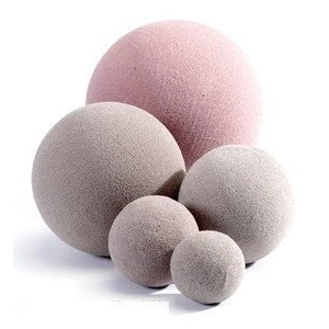 Image of 6 x 7cm OASIS SEC BALL Sphere Florist Dry Silk Artificial Flowers Floral Foam by Gem Supplies UK