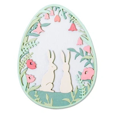 Image of Sizzix Thinlits Die Set 12 Pack 664358 Layered Spring by Sophie Guilar, Mulitcolour, One Size